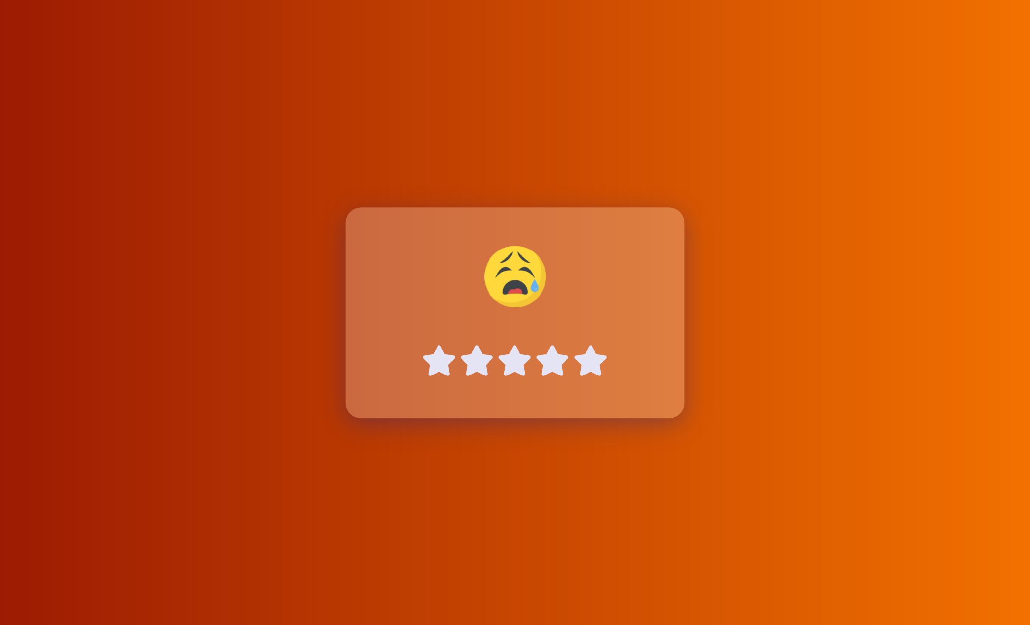 Emoji rating