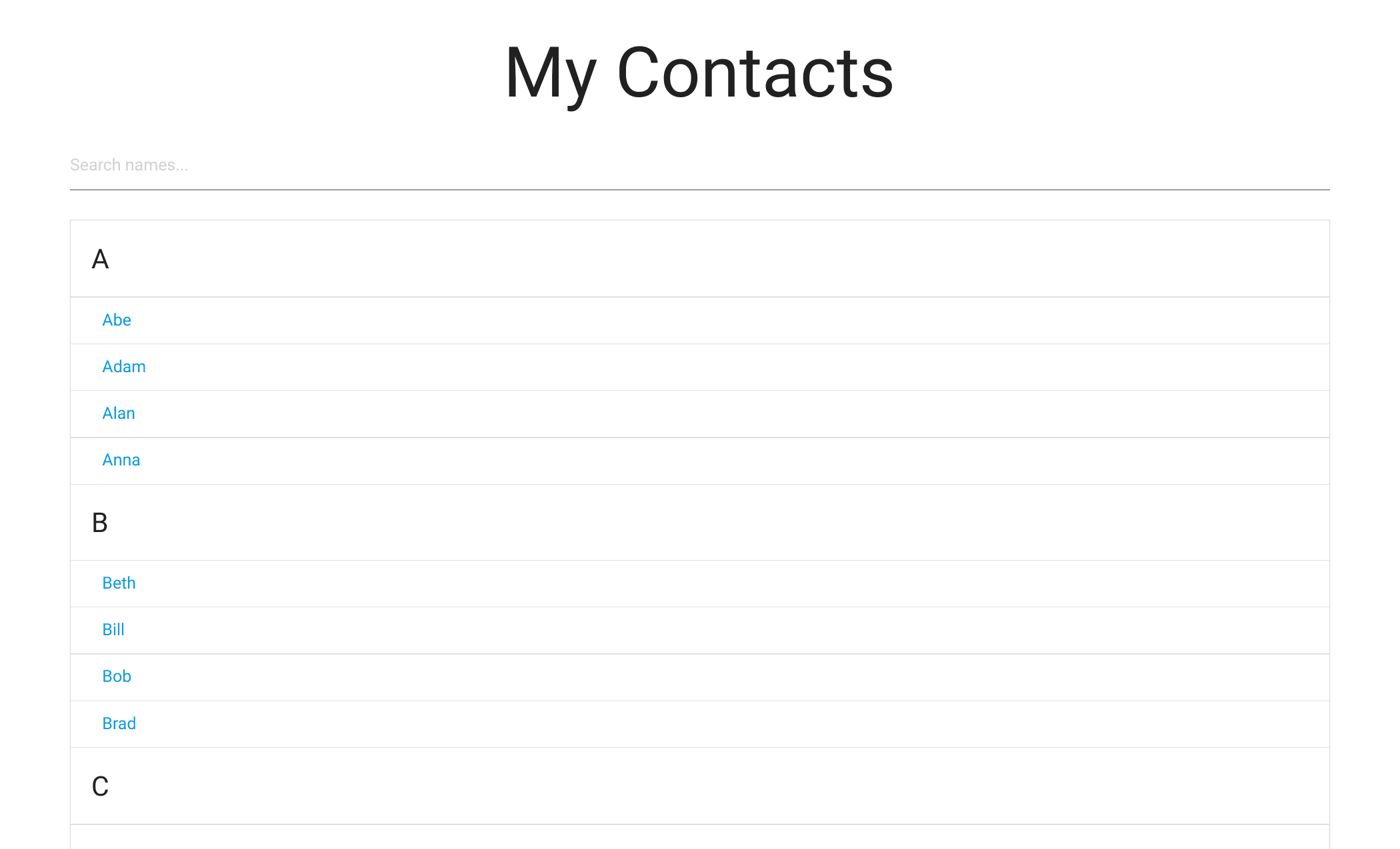 My Contact